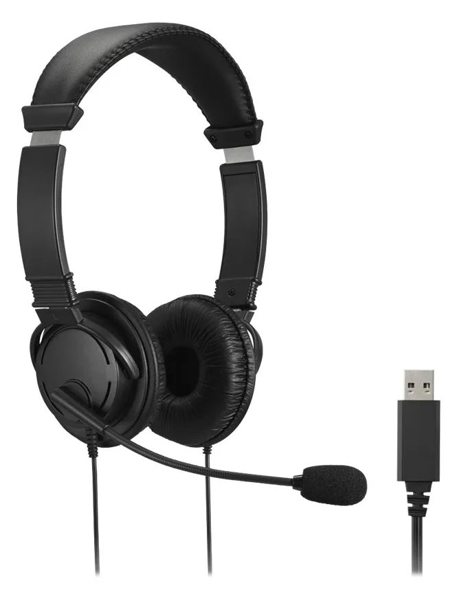Kensington USB Hi-Fi Headphones - Kopfhörer mit Mikrofon, Ansicht 2
