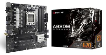 Biostar A620MP-E PRO - AMD - Sockel AM5 - AMD Ryzen 7000 Series - DDR5-SDRAM - 128 GB - DIMM - mATX von LumaTech