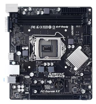Biostar H61MHV3 - Motherboard - micro ATX - LGA1155-Sockel - H61 Chipsatz - Gigabit LAN - Onboard-Grafik von LumaTech