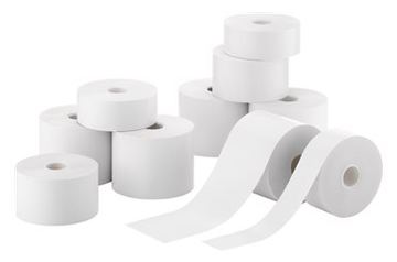 BIXOLON B-linerless Restick TS58 - Temporärer Kleber - Rolle (5,8 cm x 75 m) von LumaTech