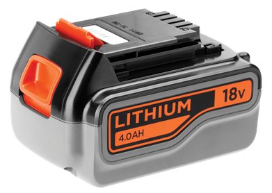 Black & Decker BL4018 - Akku - Lithium-Ion (Li-Ion) - 2 Ah - 18 V - Schwarz - Grau - Orange - 1 Stück(e)