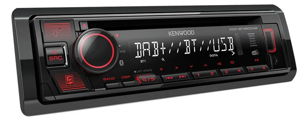 Kenwood Electronics Kenwood KDC-BT450DAB - Auto - Receiver (CD), Ansicht 3