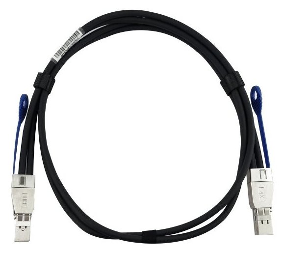 BlueOptics Adaptec 2282600-R kompatibles BlueLAN MiniSAS Kabel 2 Meter BL464601N2M30 von LumaTech