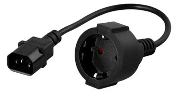 BlueWalker PowerWalker - Stromkabel - CEE 7/4 (W) bis IEC 60320 C14 von LumaTech