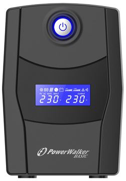 BlueWalker PowerWalker Basic VI 600 STL - USV - Wechselstrom 162 von LumaTech