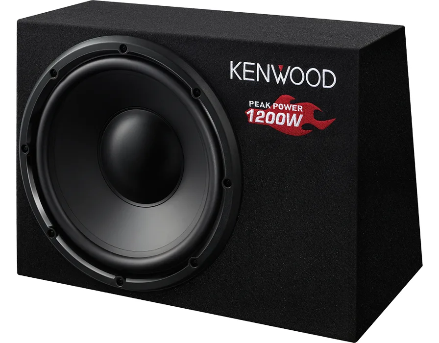 Kenwood Electronics Kenwood KSC-W1200B - Subwoofer - 300 Watt - 300 mm (11.81"), Ansicht 2