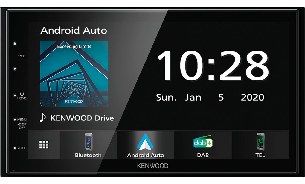Kenwood Electronics Kenwood Moniceiver DMX5020DABS - Schwarz - 2 DIN