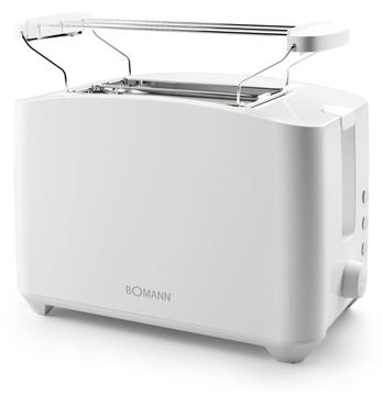 Bomann TA 6065 CB Toaster weiß von LumaTech