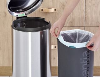 Brabantia 111822 - 30 l - Rund - Edelstahl - Terrasse - 30 cm - 300 mm von LumaTech