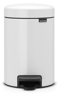 Brabantia 112126 - 3 l - Rund - Weiß - Kunststoff - Terrasse - 17 cm von LumaTech