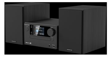 Kenwood Electronics M-725DAB-B - Heim-Audio-Mikrosystem - Schwarz - 50 W - 2-Wege - 75 dB - 10% von LumaTech