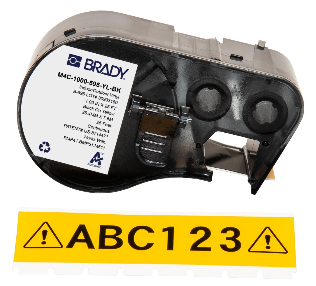 Brady Corporation BMP41/BMP51/BMP53/M511 Label Printer Tape
