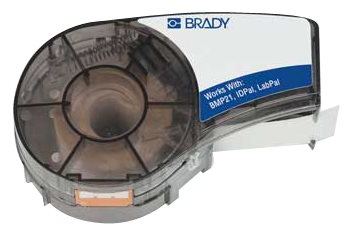 Brady Corporation Brady B-595 - Vinyl - Schwarz auf Weiß - Rolle (1,905 cm x 6,4 m) von LumaTech