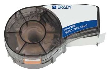 Brady Corporation Brady B-595 - Vinyl - Schwarz auf Weiß - Rolle (1,905 cm x 6,4 m)