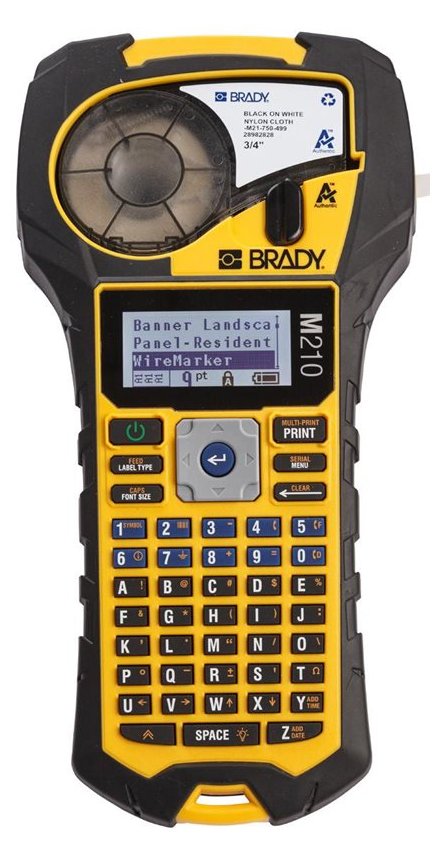 Brady Corporation Brady M210 - Wärmeübertragung - 203 x 203 DPI - 10 mm/sek - Kabellos - Integrierte Batterie