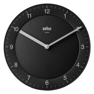 Braun BC06B - Uhr - Quarz - geeignet für Wandmontage von LumaTech