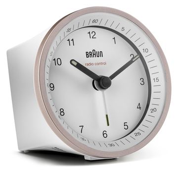 Braun BC07 - Wecker - rund - Quarz - Schreibtisch von LumaTech