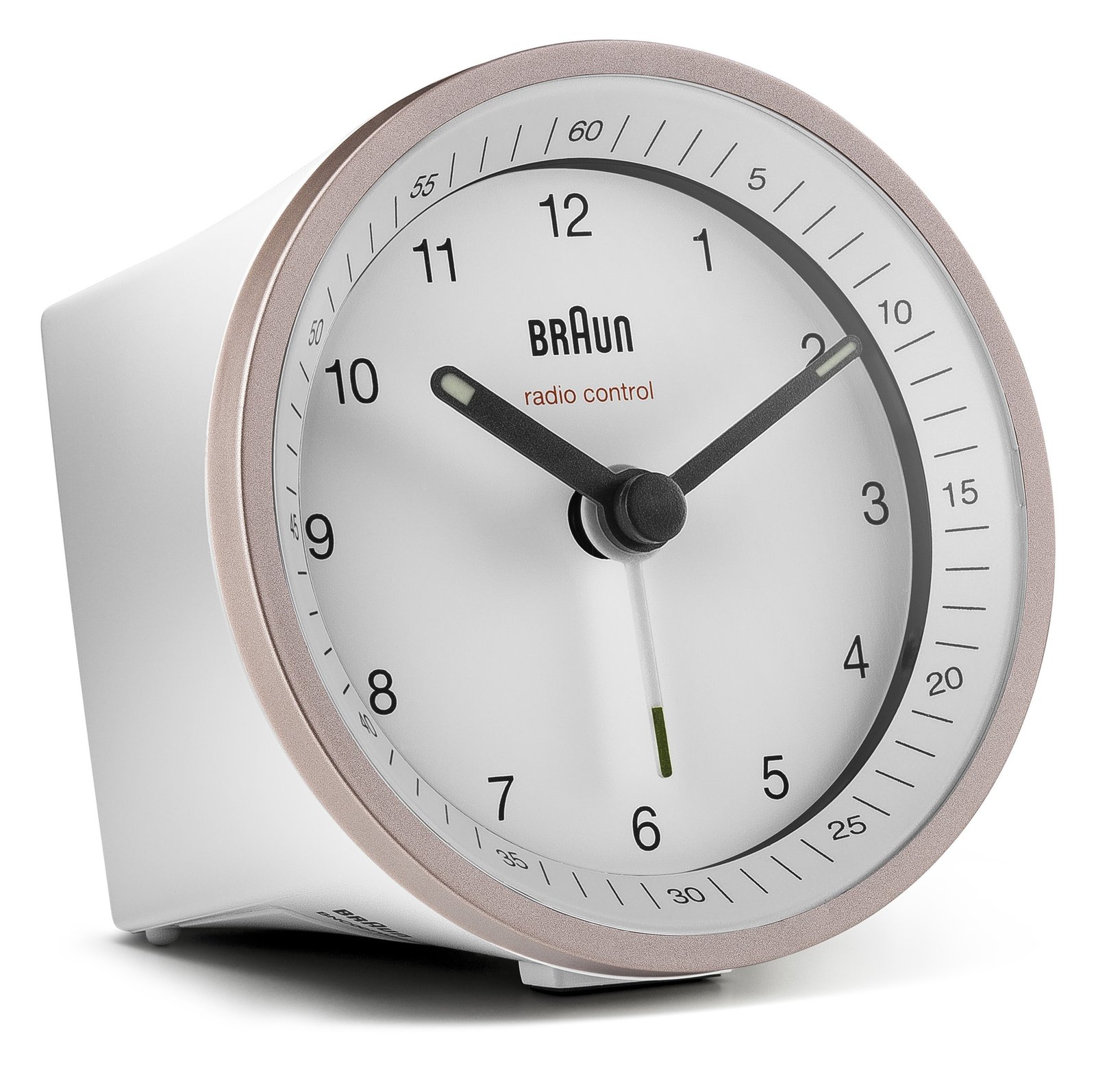 Braun BC07 - Wecker - rund - Quarz - Schreibtisch