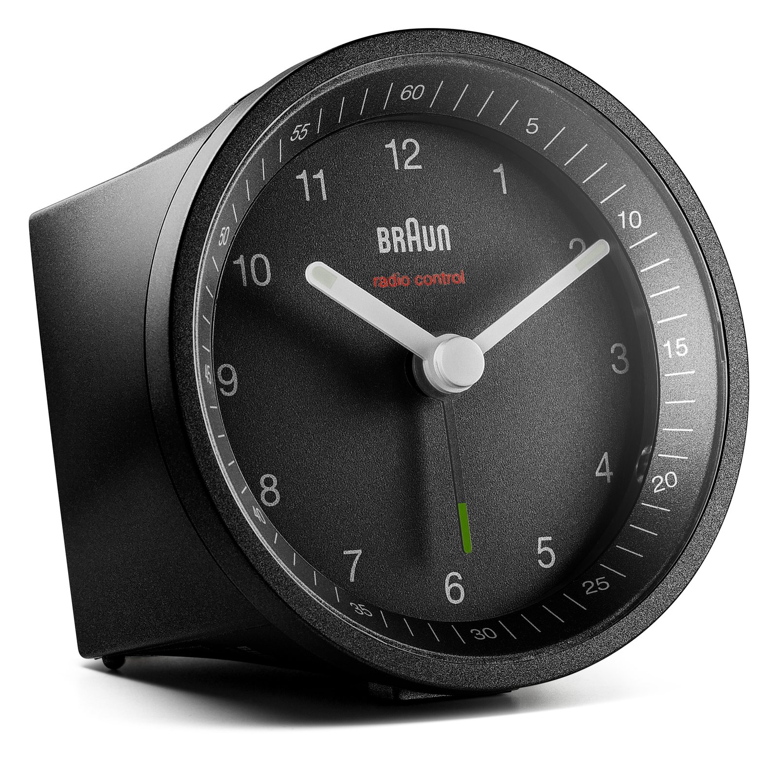 Braun BC07 - Wecker - rund - Quarz - Schreibtisch