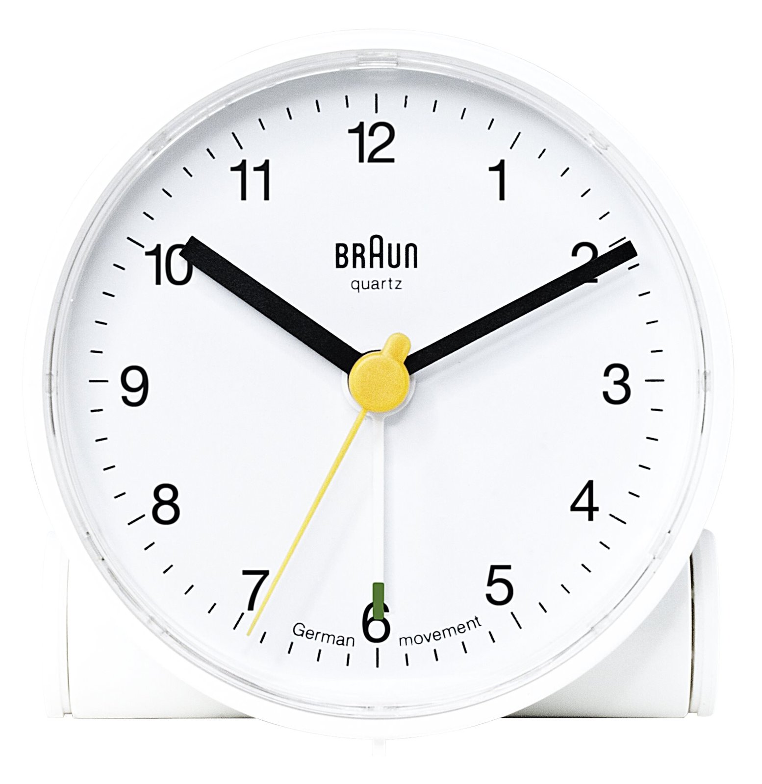 Braun BNC001 - Wecker - rund - Quarz - Schreibtisch