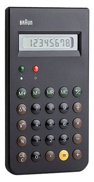 Braun BNE001BK - Desktop-Taschenrechner - 8 Stellen von LumaTech