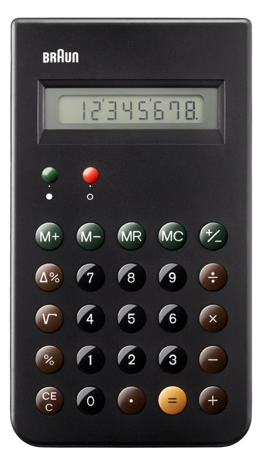 Braun BNE001BK - Desktop-Taschenrechner - 8 Stellen, Ansicht 2