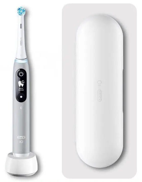 Braun iO Serie 6 - Erwachsener - Vibrierende Zahnbürste - Tägliche Pflege - Zahnfleischpflege - Sensibel