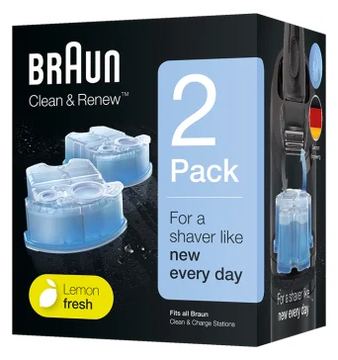 Braun Nachfüllkartuschen Rasierer-Zubehör CCR 2er-Pack von LumaTech
