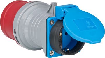 Brennenstuhl 1081690 - 230 V - 16 A - Blau - Grau - Rot - Kunststoff - IP44 - 65 mm von LumaTech