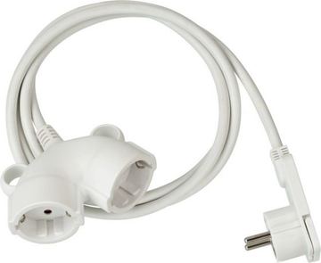 Brennenstuhl 1161820225 - 5 m - 2 AC-Ausgänge - Indoor - Type E/F - IP20 - Polyvinylchlorid (PVC) - Kunststoff von LumaTech