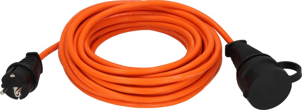 Brennenstuhl 1169930 - 10 m - Outdoor - Gerade - IP44 - Kältebeständig - Ölbeständig - UV-beständig - Orange