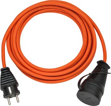 Brennenstuhl 1169960 - 5 m - Draußen - IP44 - Ölbeständig - UV-beständig - Schwarz - Orange - 230 V von LumaTech