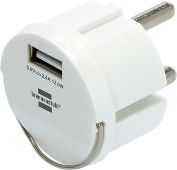 Brennenstuhl 1508110 USB-Ladegerät Innenbereich Steckdose Ausgangsstrom max. 2400 mA 1 x von LumaTech