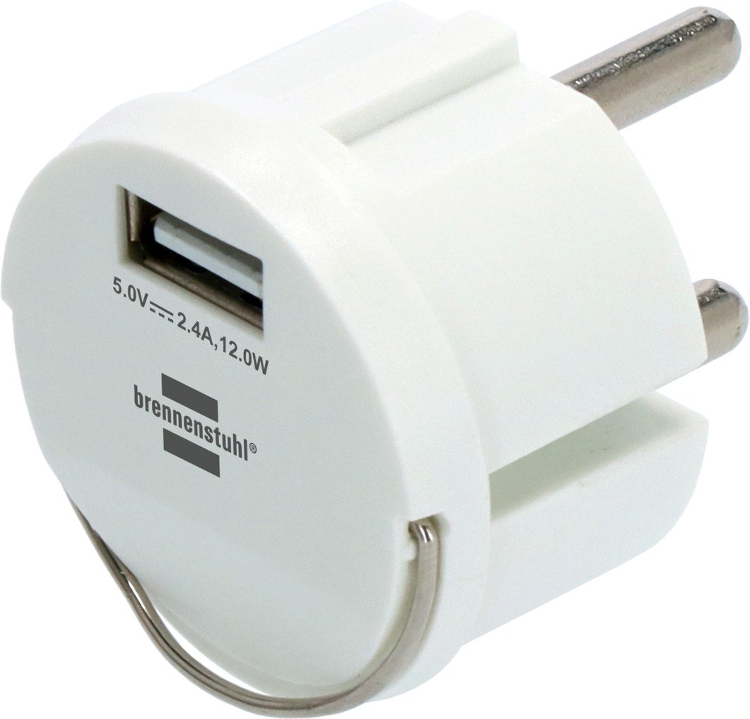 Brennenstuhl 1508110 USB-Ladegerät Innenbereich Steckdose Ausgangsstrom max. 2400 mA 1 x