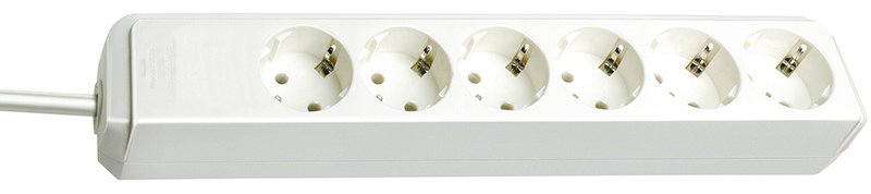 Brennenstuhl Eco-Line - Steckdosenleiste - Ausgangsanschlüsse: 6