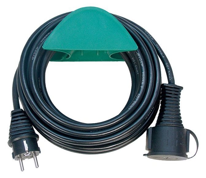 Brennenstuhl H05RR-F 3G1,5 - Spannungsversorgungs-Verlängerungskabel - power CEE 7/7 (M)