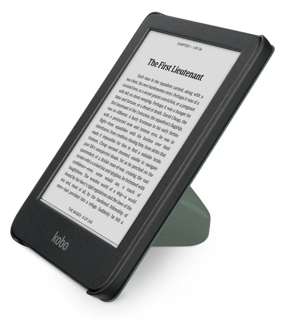 Kobo Clara SleepCover Case Misty Green, Ansicht 3