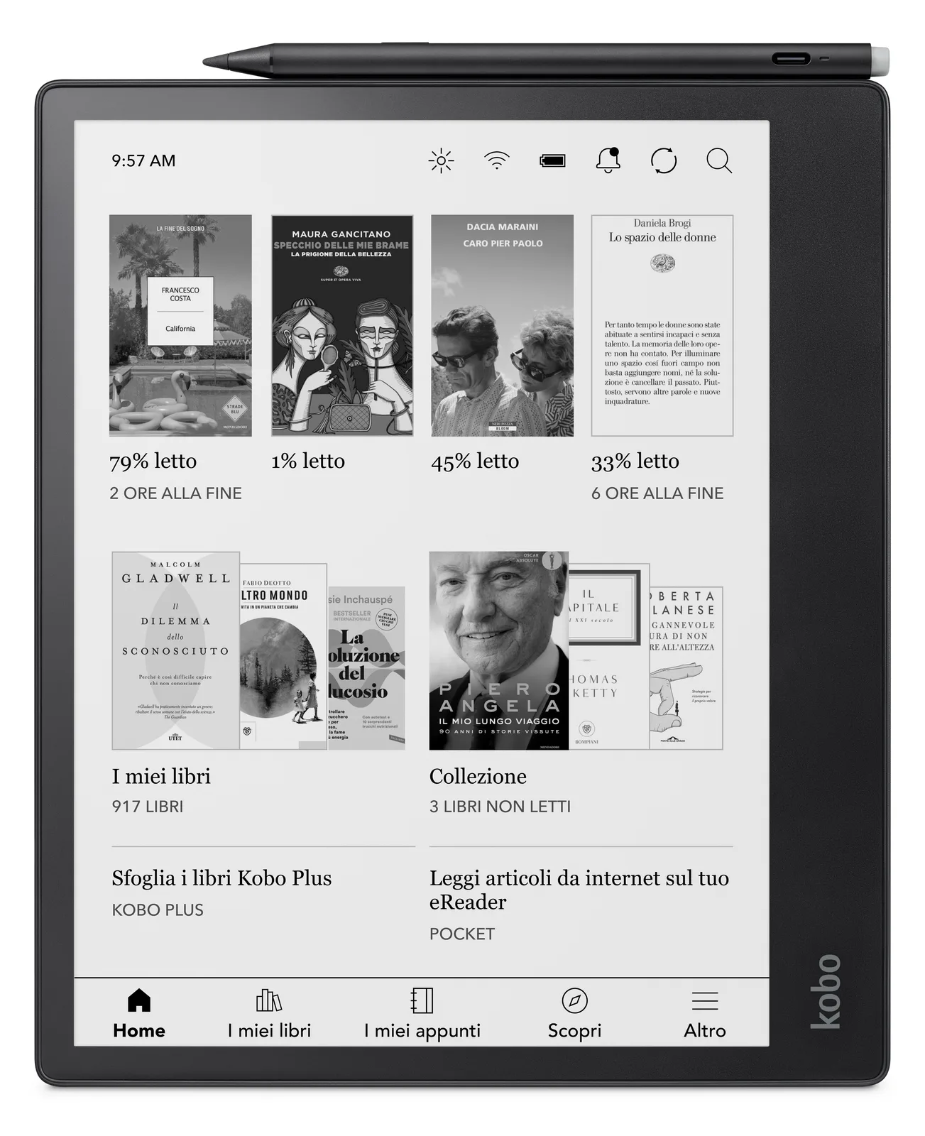 Kobo Elipsa 2E - eBook-Reader - 32 GB - 26.2 cm (10.3"), Ansicht 2