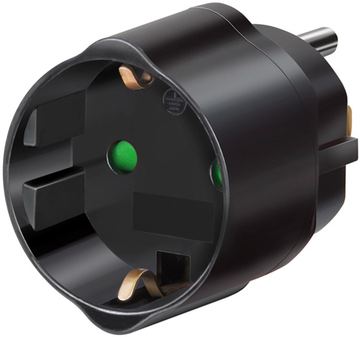 Brennenstuhl Travel Adapter - 250 V - 15 A - Schwarz von LumaTech