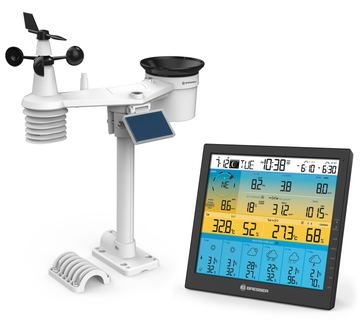 Bresser Optics 7003220 - Schwarz - Altimeter - Windgeschwindigkeit - Innen- Luftdruck, Hygrometer und Thermometer von LumaTech