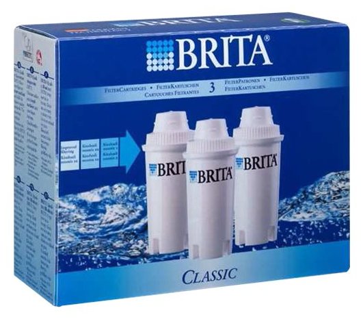 BRITA Classic - Wasserfilter - für Wasserfilterkrug (Packung mit 3)