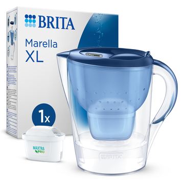 BRITA Wasserfilter-Kanne Marella XL bl von LumaTech