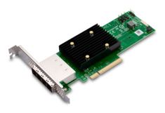 BROADCOM HBA 9500-16e Tri-Mode - Speicher-Controller - 16 Sender/Kanal - SATA 6Gb/s / SAS 12Gb/s / PCIe 4.0 (NVMe) von LumaTech