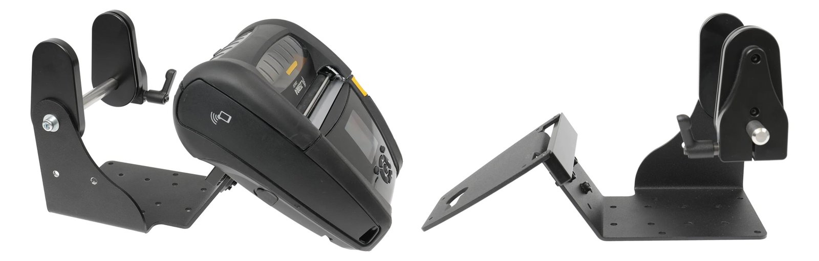Brodit 216405 Tragbarer Drucker Passive Halterung Auto/Innenbereich Gabelstapler