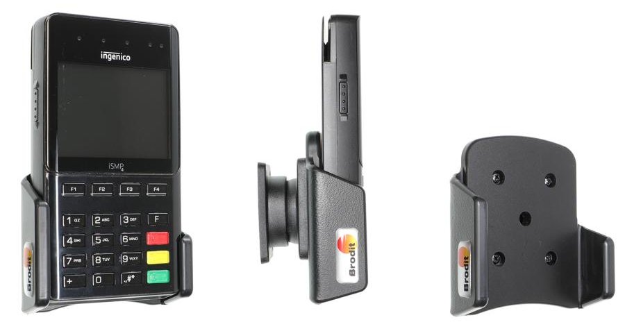 Brodit 711044 - Tragbarer Rechner - Passive Halterung - Schwarz