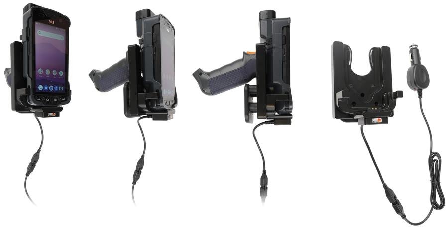 Brodit 712158 - Handy/Smartphone - Aktive Halterung - Auto/Innenbereich - Schwarz