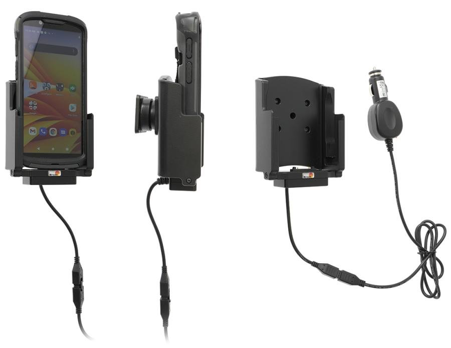 Brodit 712306 - Handy/Smartphone - Aktive Halterung - Auto/Innenbereich - Schwarz
