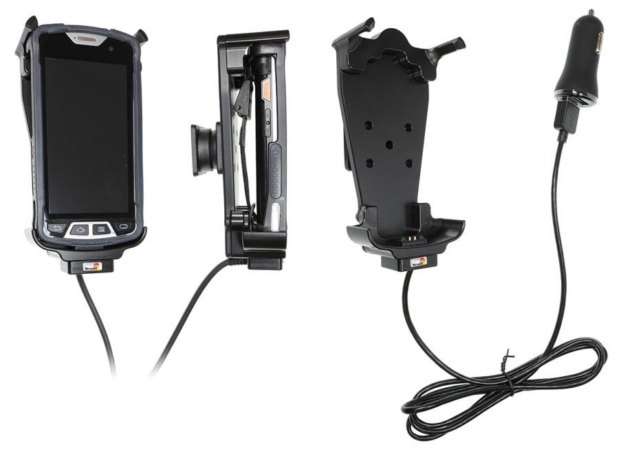 Brodit 721036 - Handy/Smartphone - Aktive Halterung - Auto/Innenbereich - Schwarz