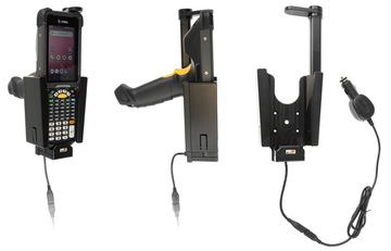 Brodit Active holder with cig-plug for Zebra MC9300 - Handy/Smartphone - Aktive Halterung - Auto/Innenbereich - Schwarz von LumaTech