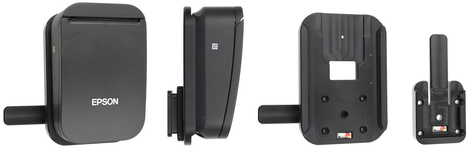 Brodit MultiMoveClip MultiMoveClip einfache Befestigungslösung AMPS ABS/Acetal Plastik